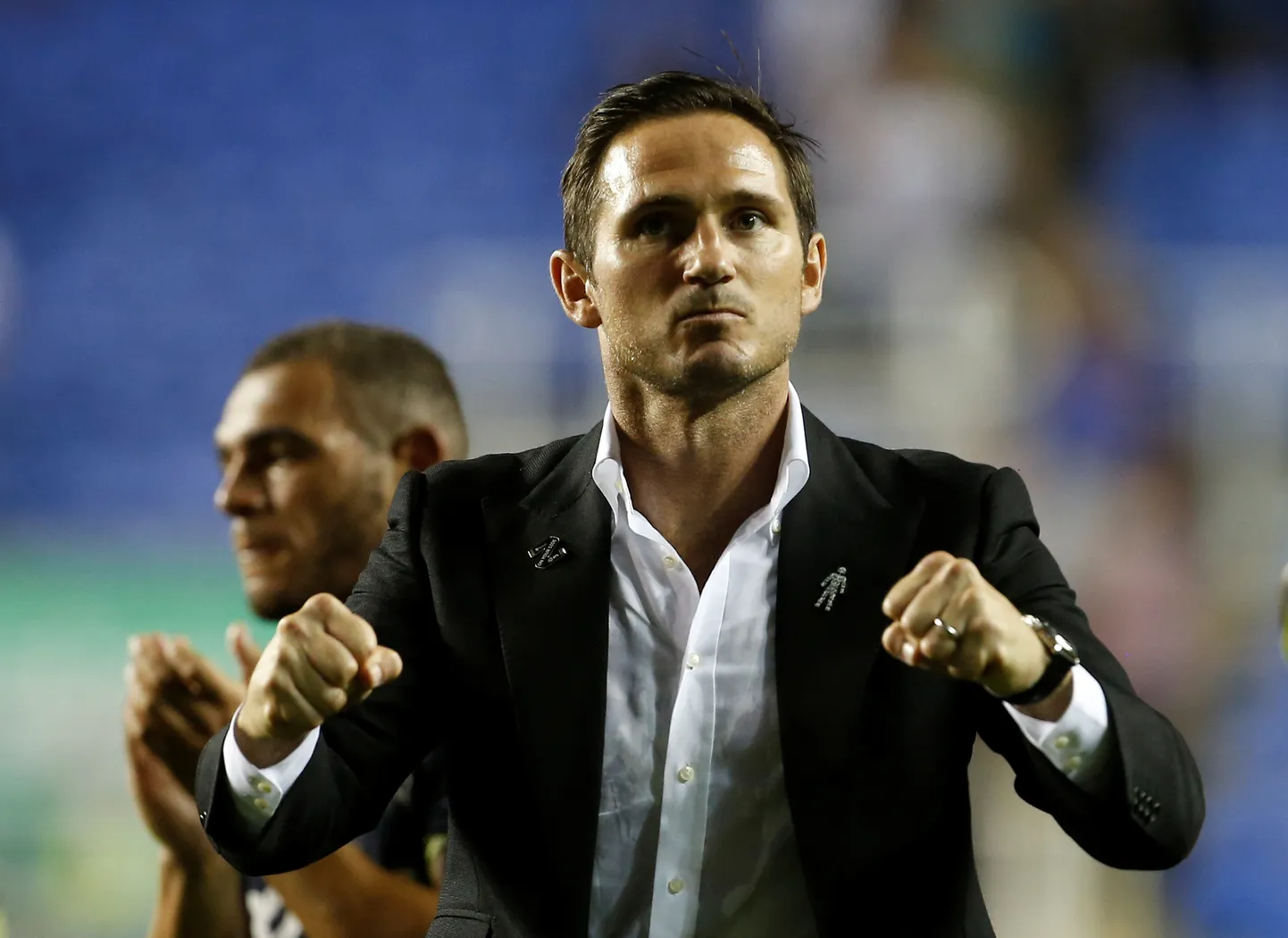 Derby peatreener Frank Lampard.