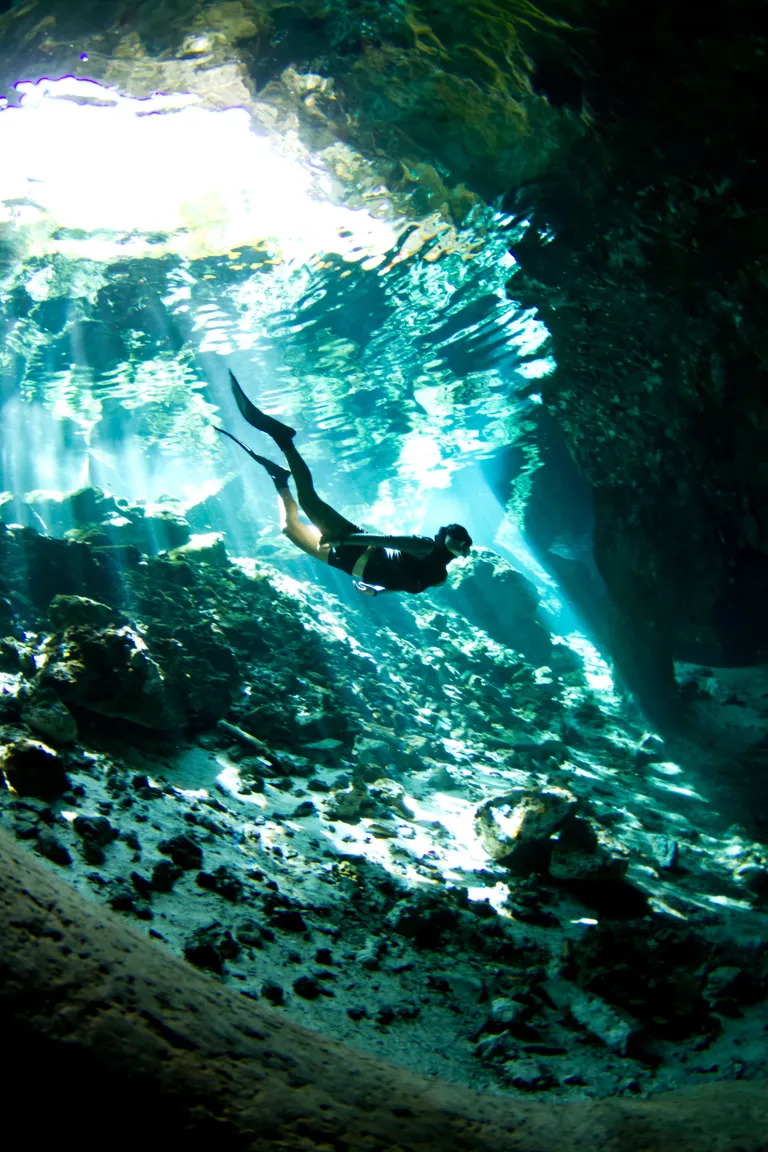 Sukelduja cenotes