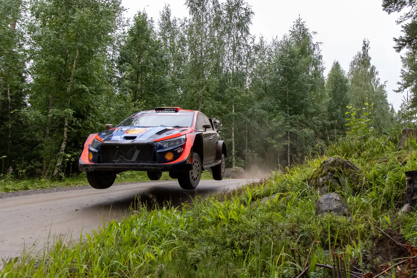 Thierry Neuville 2023. aastal Soome MM-rallil.