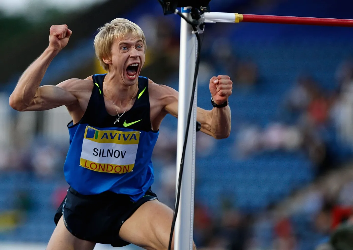 Олимпийский чемпион Пекина-2008 в прыжках в высоту Андрей Сильнов