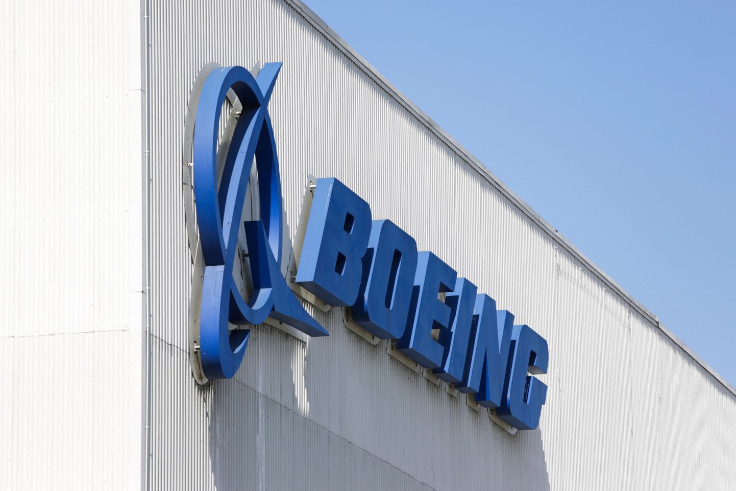 Boeingu logo.