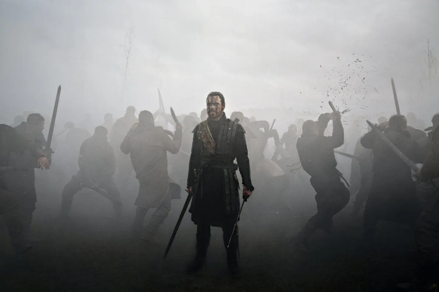 Macbeth ( Michael Fassbender) sõjaväljal