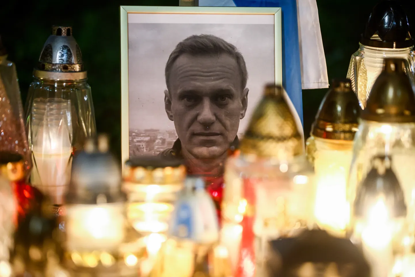 Aleksei Navalnõi memoriaal Krakovi linnas.