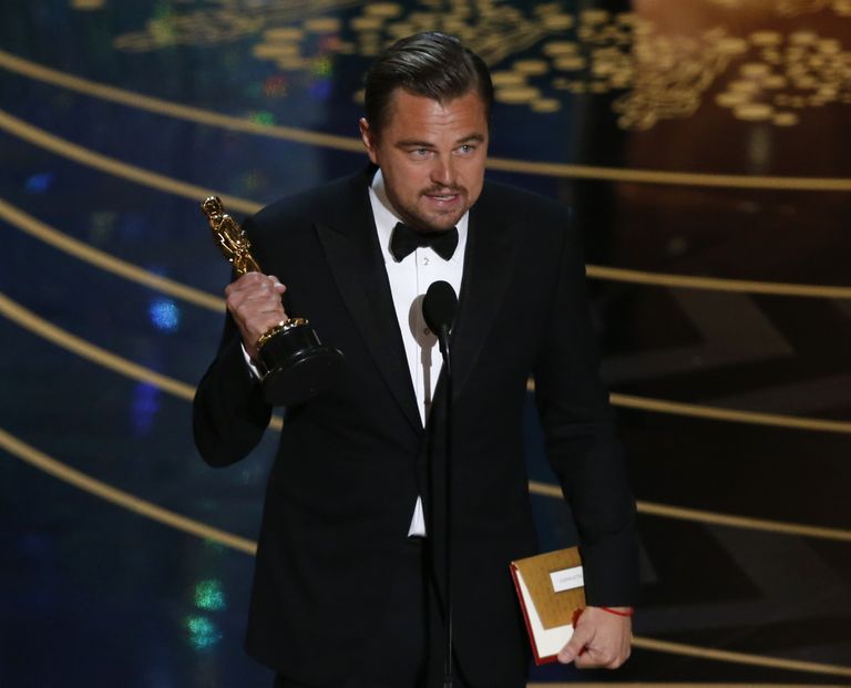 Leonardo DiCaprio sai 2016. aastal kätte oma esimese Oscari.