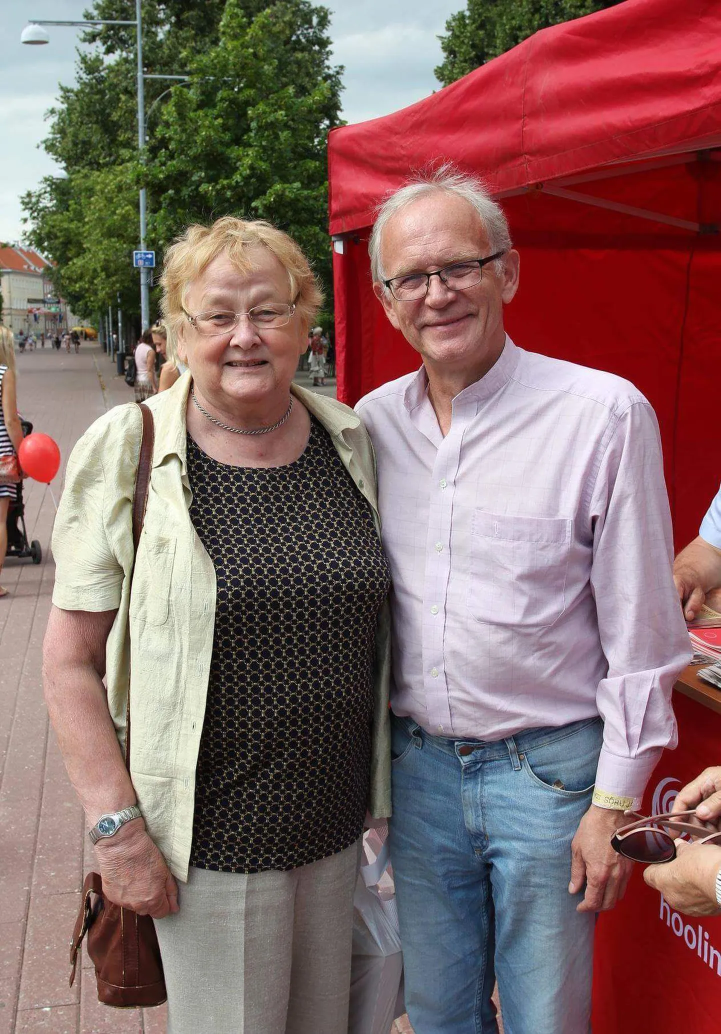 Eiki Nestor ja Ene Ergma