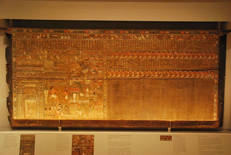 Osa Egiptusest Deir el-Bershast leitud sarkofaagist