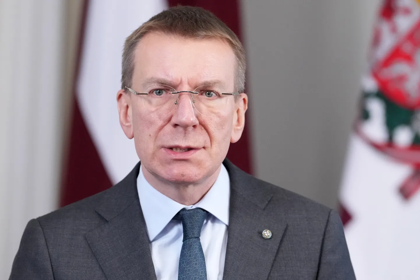 Läti president Edgars Rinkēvičs.