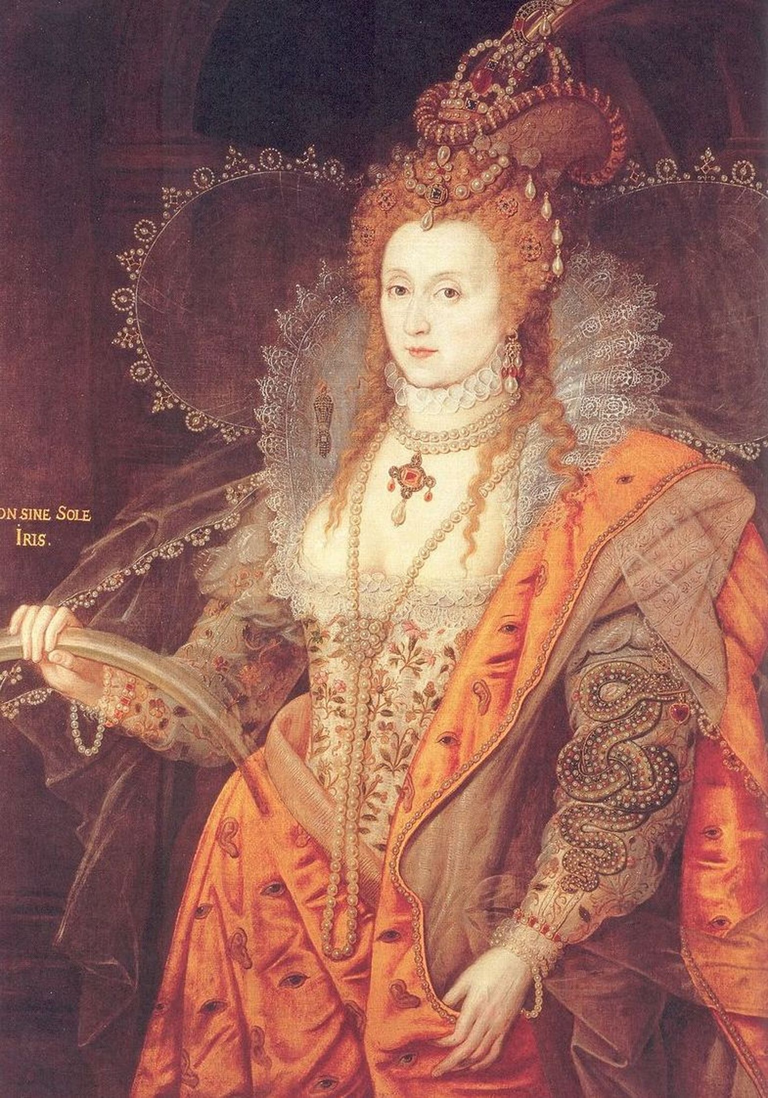 Elizabeth I kujutav niinimetatud Vikerkaare maal