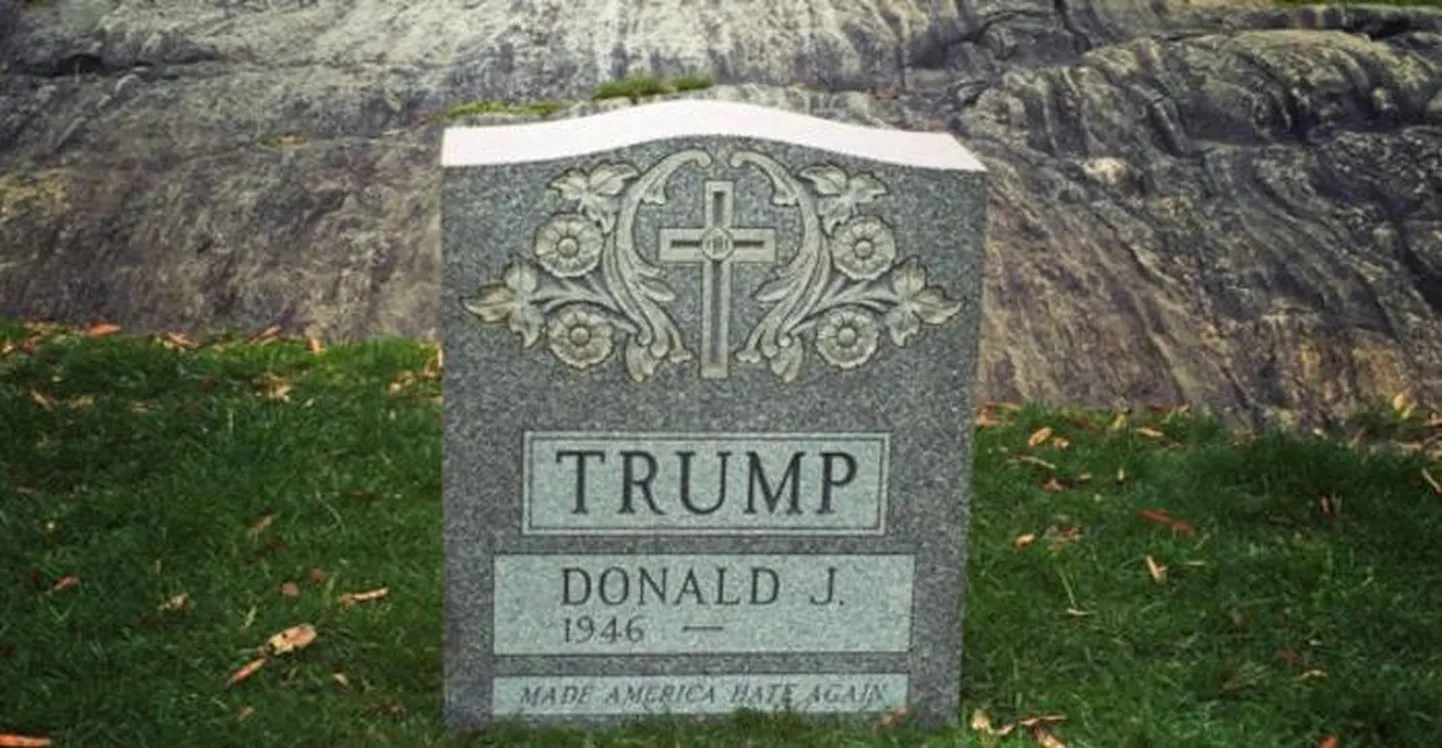 Donald Trumpi hauakivi New Yorgi Central Parkis