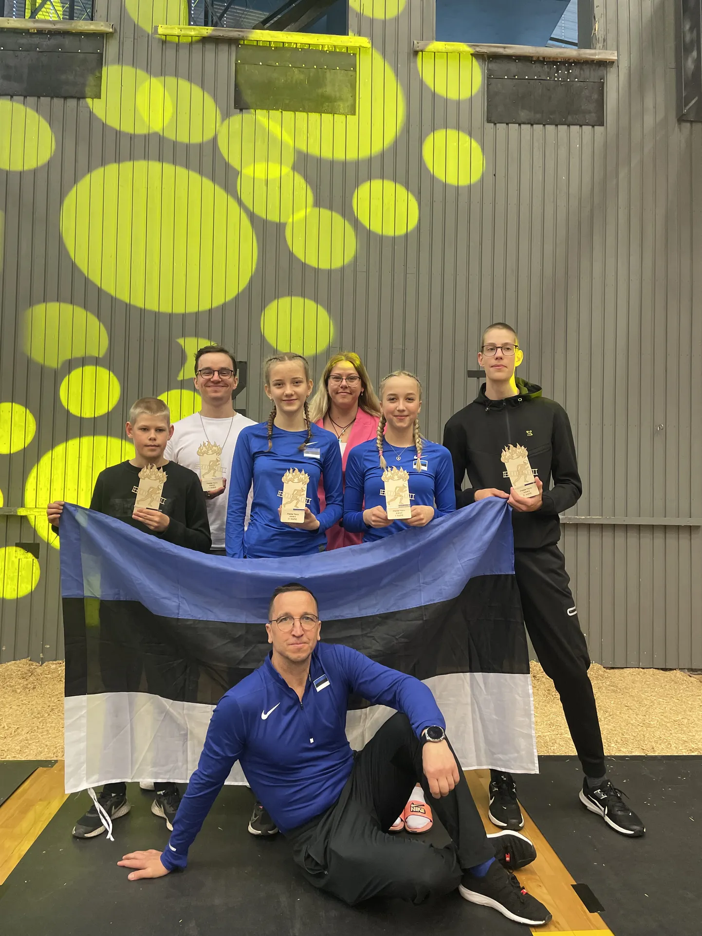 Paide Vabatahtlik Tuletõrjeseltsi võistkond.