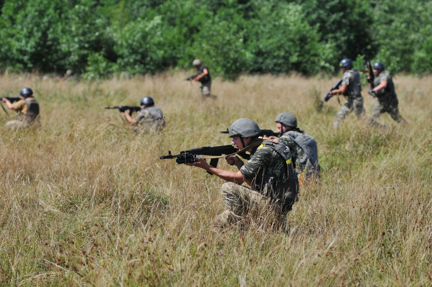 Украинские военные. Иллюстративное фото.