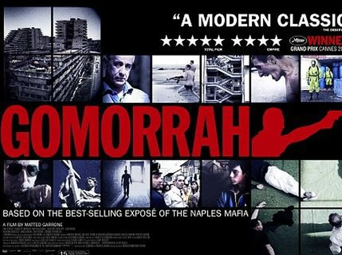 Filmi «Gomorra» reklaamplakat