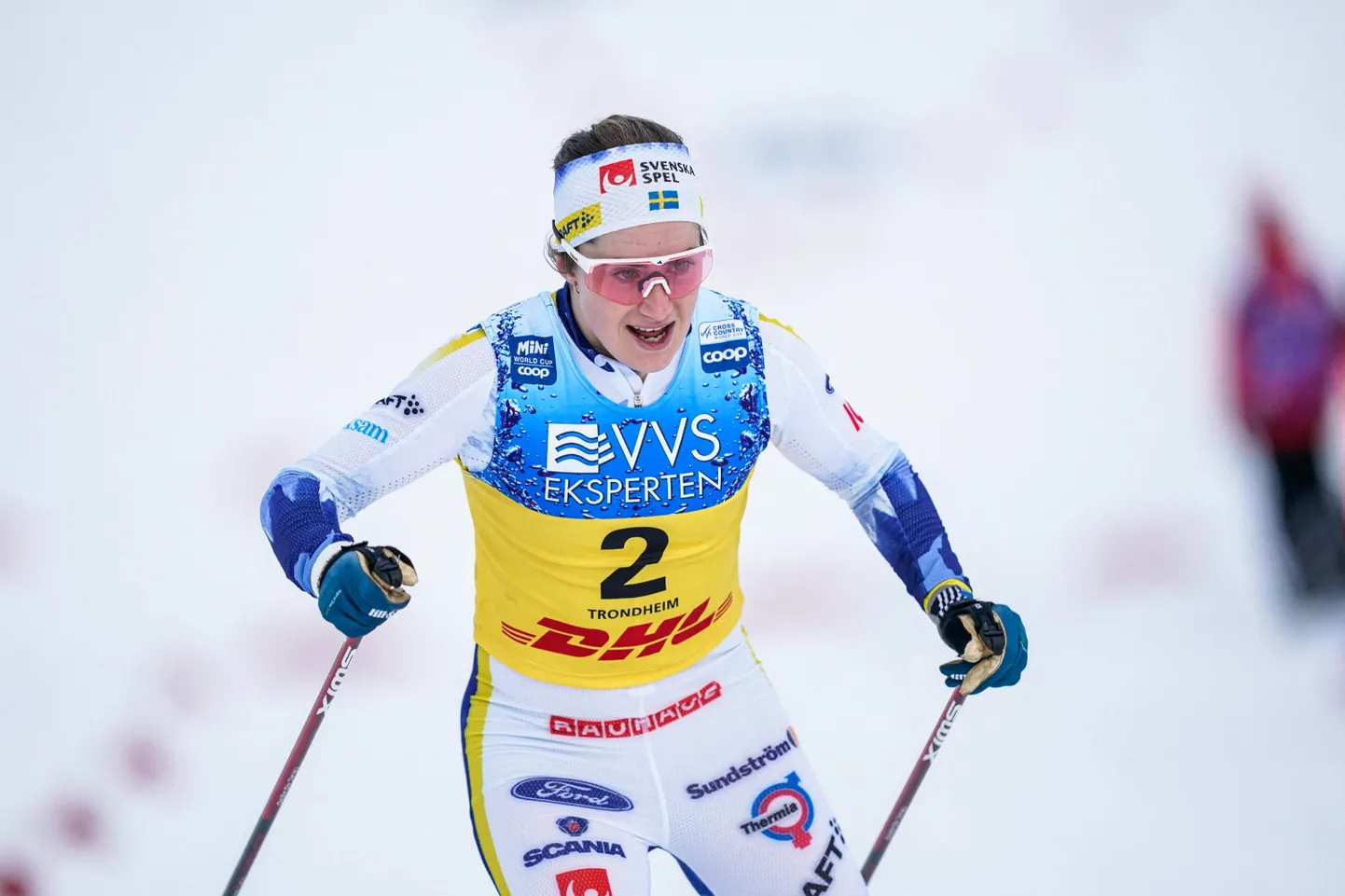 Rootsi suusataja Ebba Andersson.