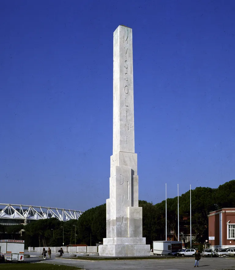 Foro Italico. Mussolini obelisk.