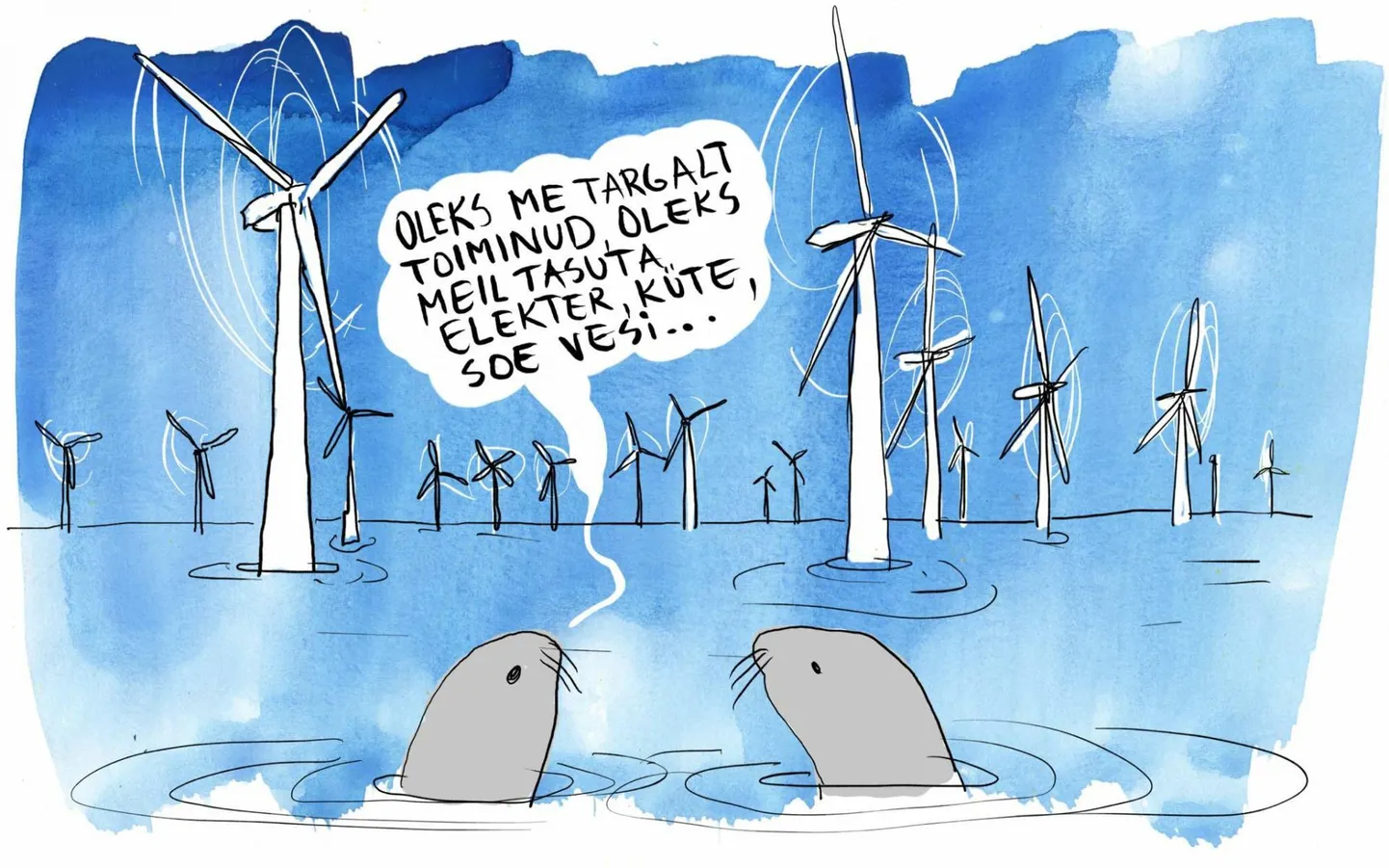 Tuuleparkide talumistasu võimaldab investeerida kohalike elanike heaolu parandamisse.