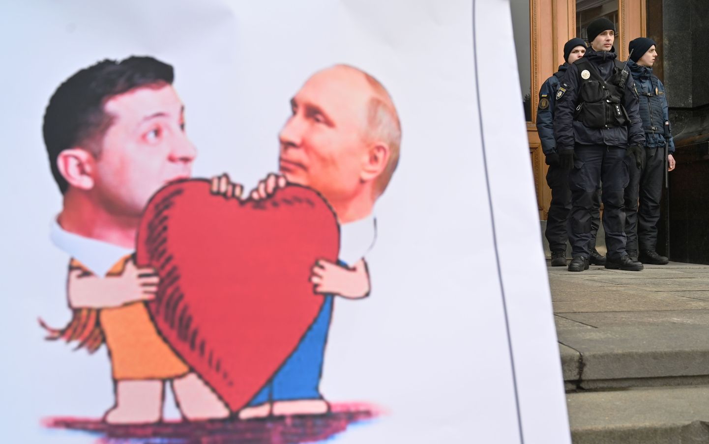 Владимир Зеленский и Владимир Путин. Фото иллюстративное
