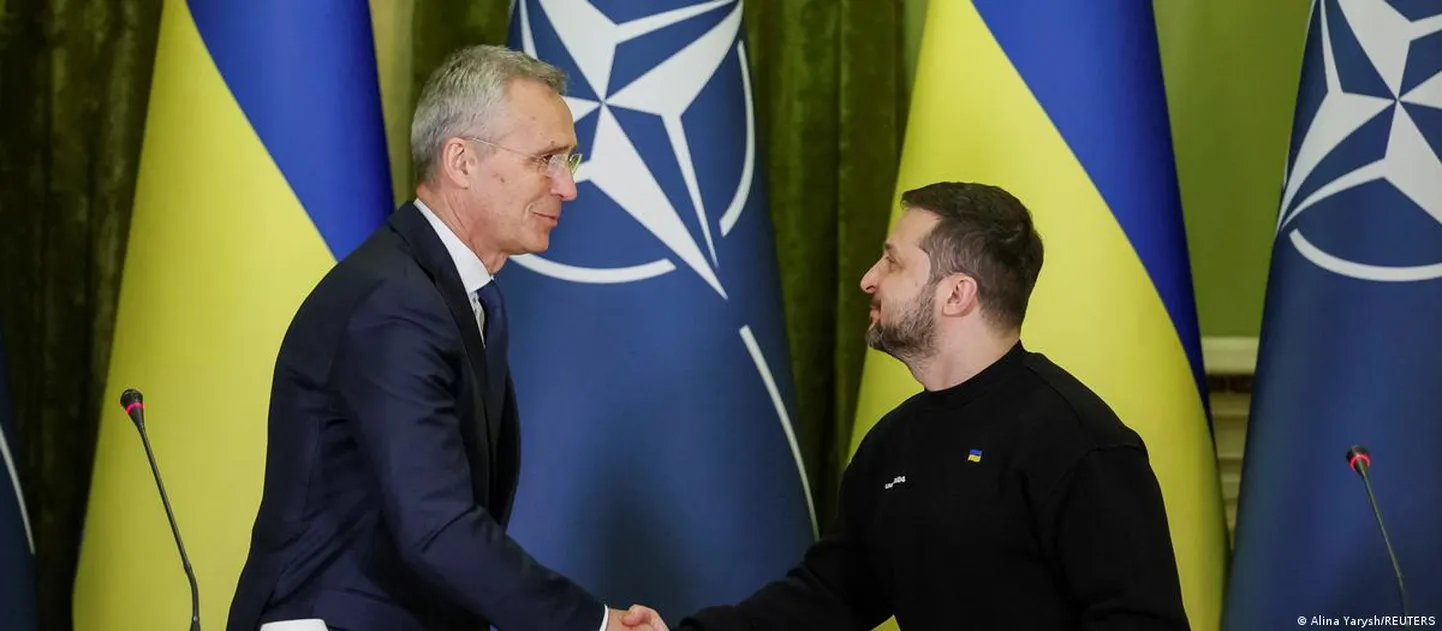 Владимир Зеленский и генсек НАТО.