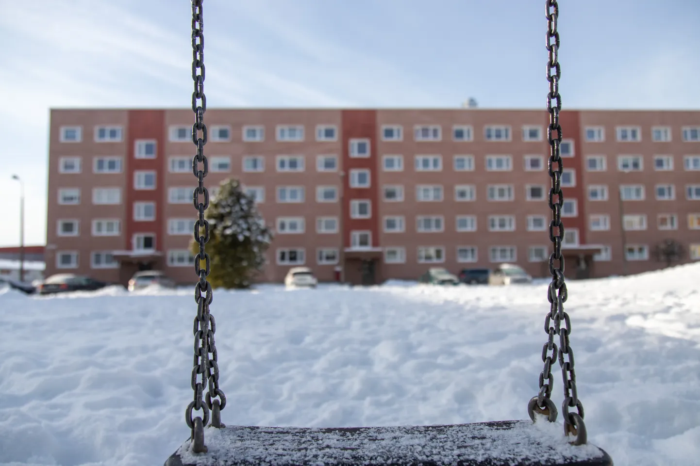 Kortermaja Viljandis. Pilt on illustreeriv.
