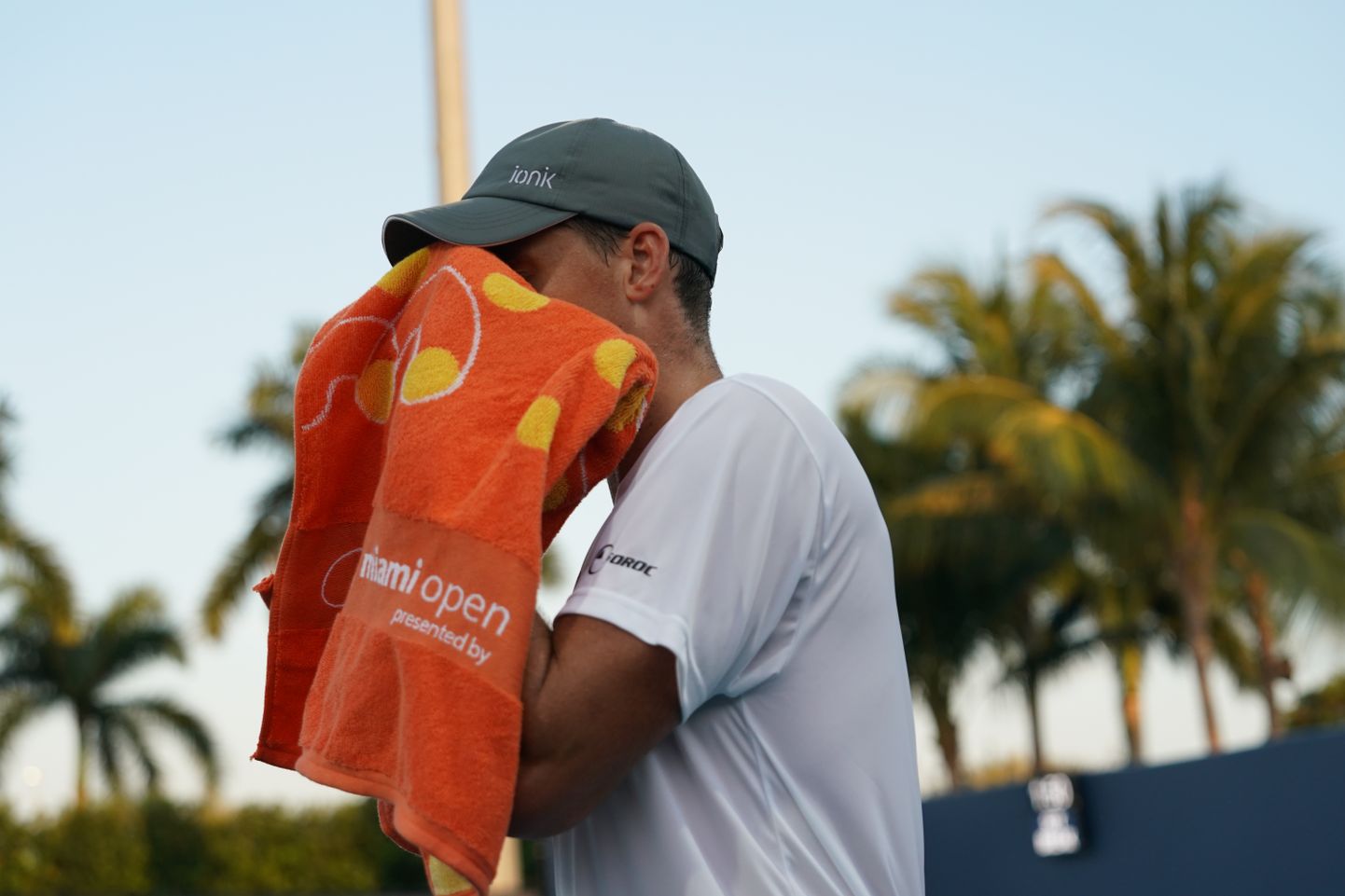 Vasek Pospisil Miami Openi tenniseturniiril.