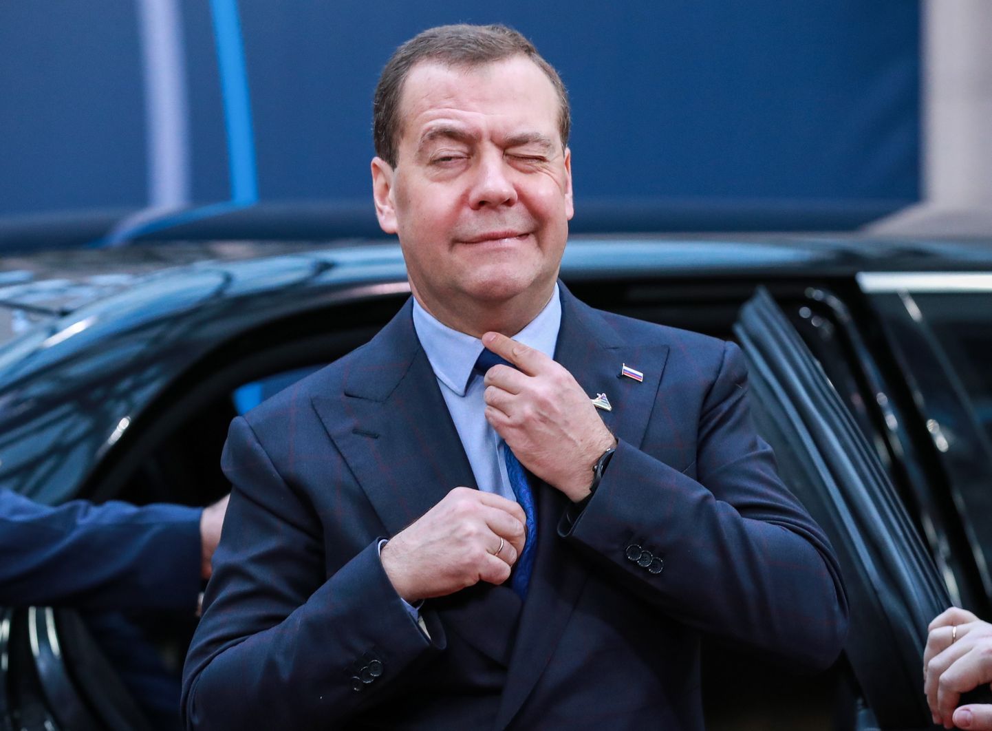 Krievijas premjerministrs Dmitrijs Medvedevs