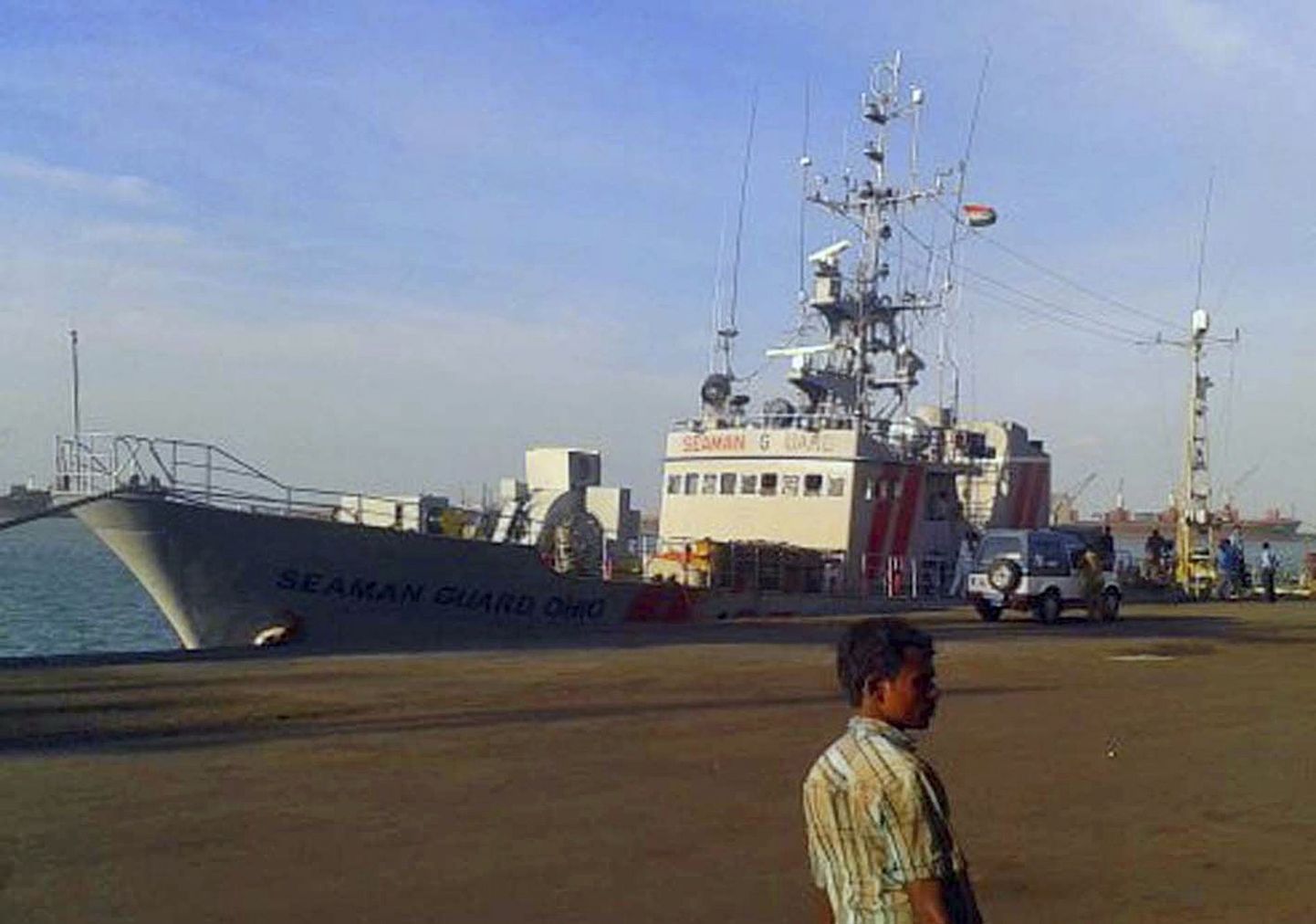 Seaman Guard Ohio Tuticorini sadamas.
