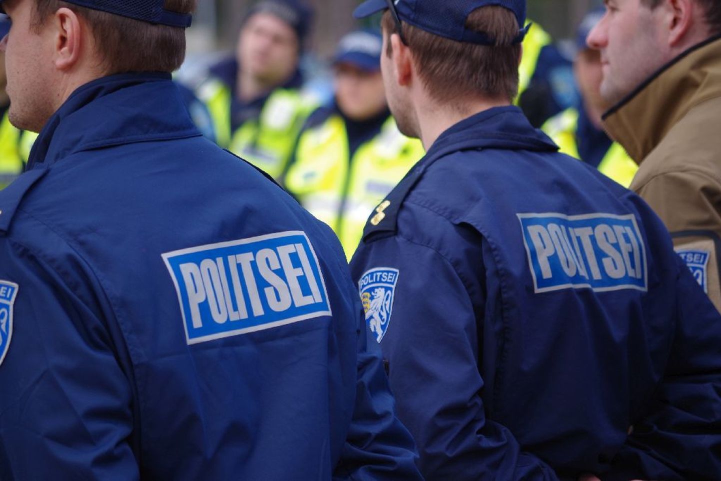 Lõuna-Eesti politseinikud. Foto on illustratiivne.