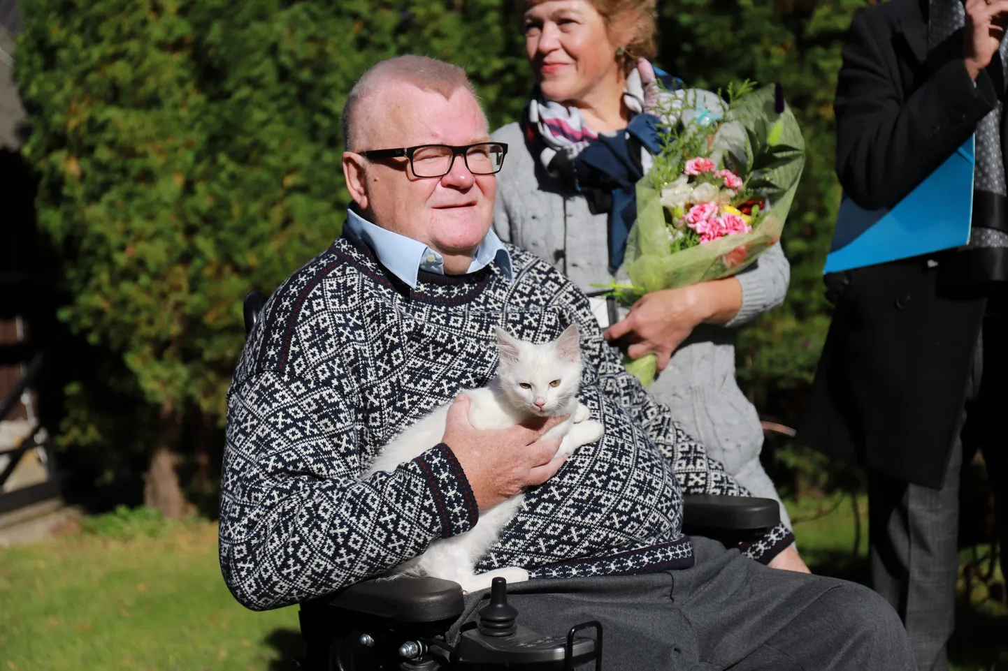 Edgar Savisaar Lääne-Virumaal Hundisilma talus.