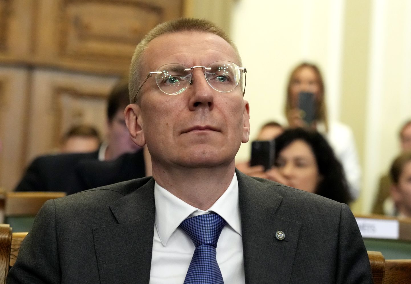 Новый президент Латвии Эдгар Ринкевич.