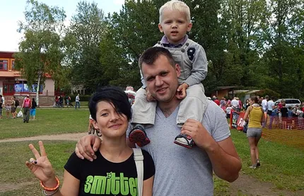 Antra Stafecka atkal kopā ar dēliņa tēti. Abi iemīlējušies no jauna
