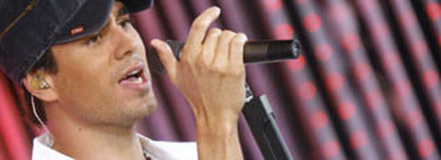 Enrike Iglesiass Jūrmalā 2006. gadā