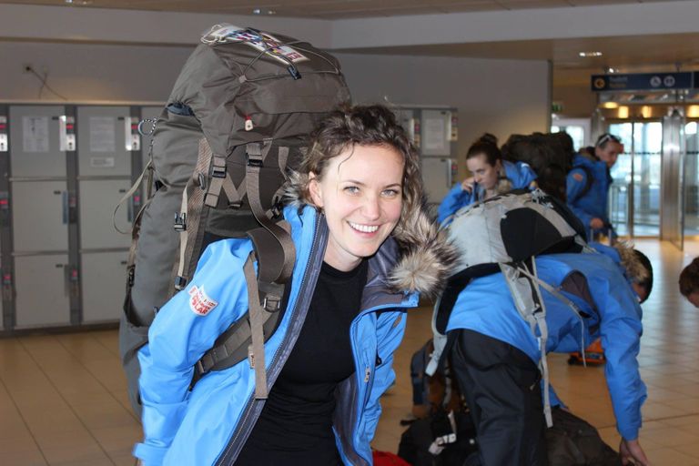 Esimesena eestlasena jõudis Fjällräven Polar matkale 2014. aastal Katrina Schmickler.