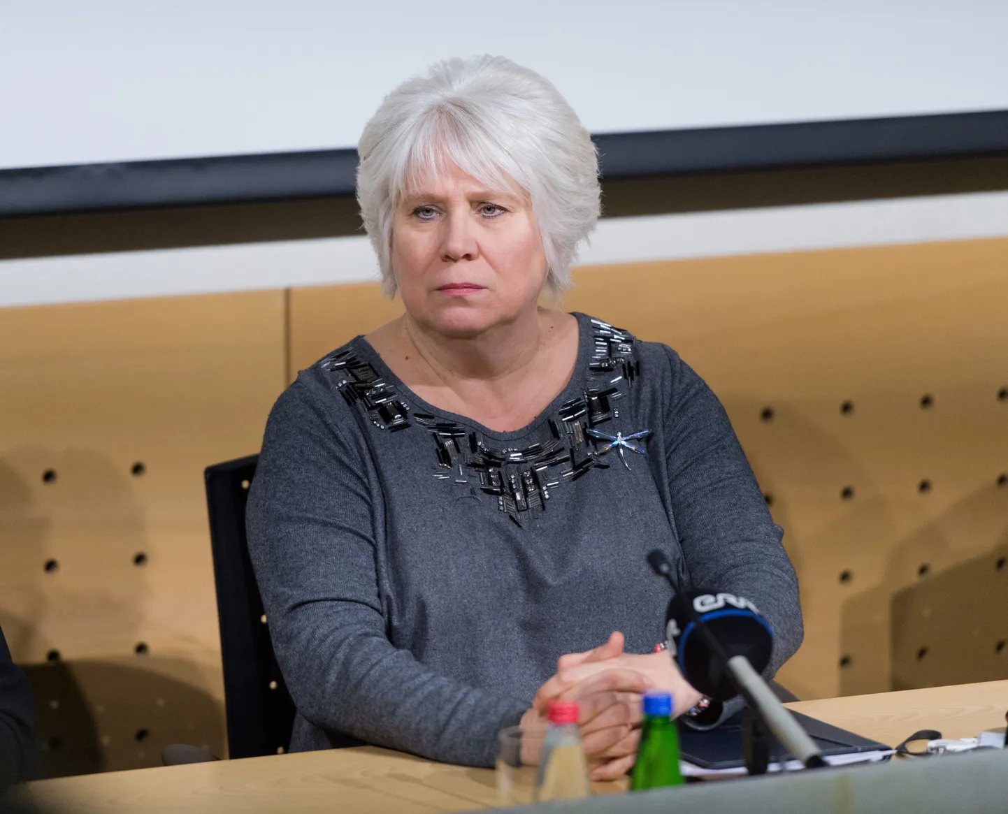 Välisminister Marina Kaljurand rääkis pressikonverentsil Indias vangi mõistetud Eesti laevakaitsjatest.