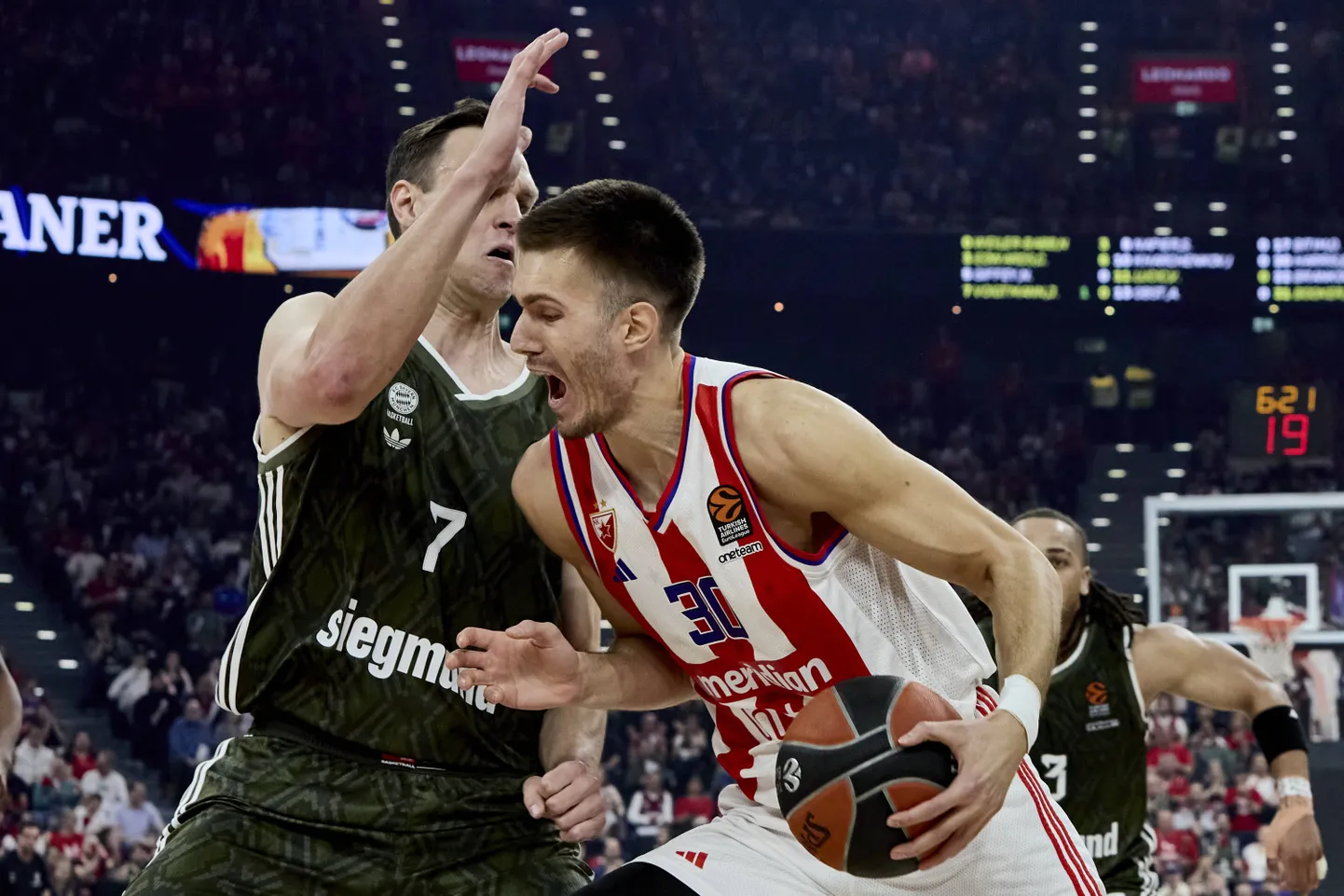 Belgradi Crvena Zvezda langes Euroliigas konkurentsist.