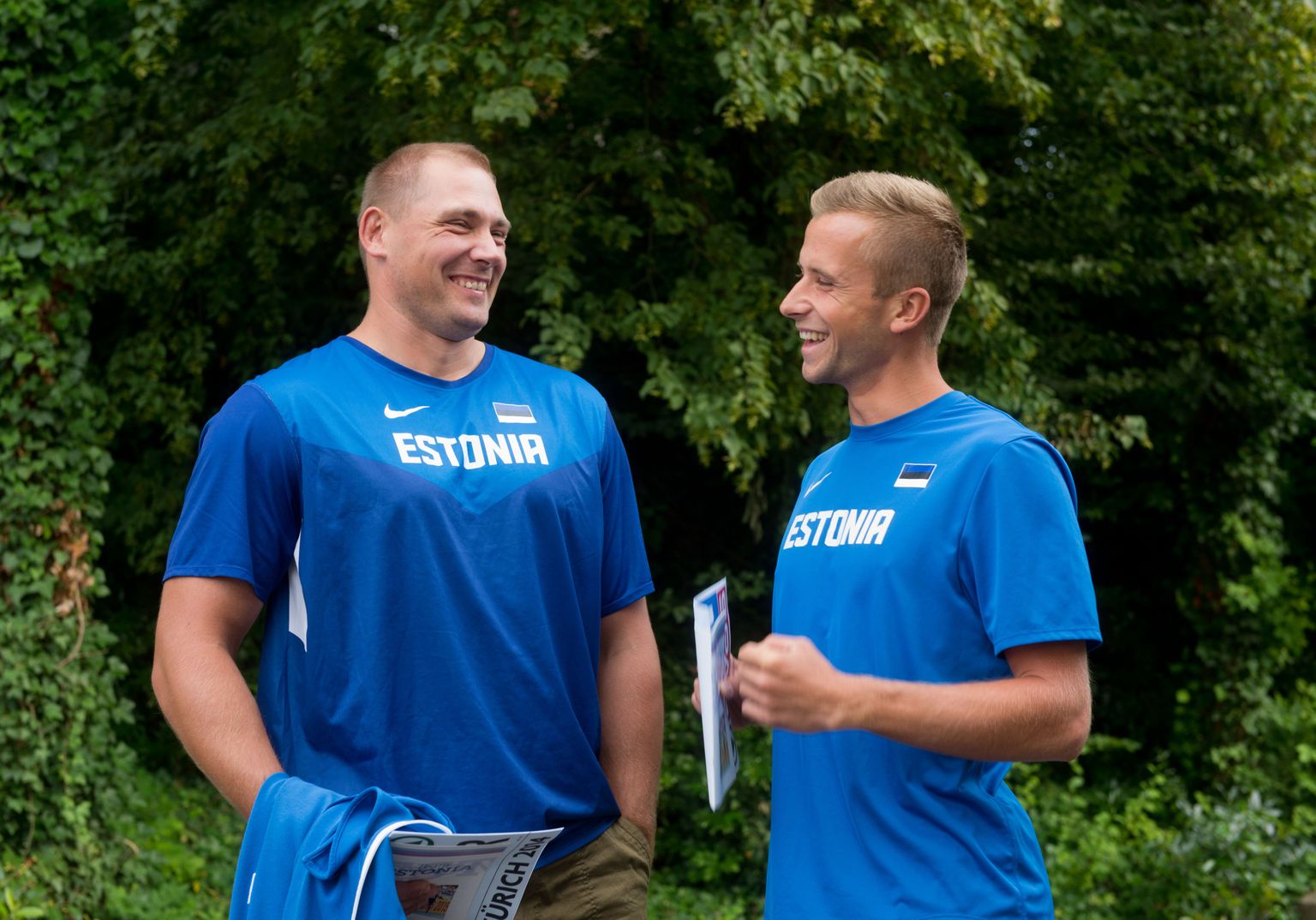 Gerd Kanter ja Rasmus Mägi augustis toimunud Zürichi Euroopa meistrivõistlustel. Mõlemad mehed tulid suurvõistluselt tagasi hõbedase autasuga.