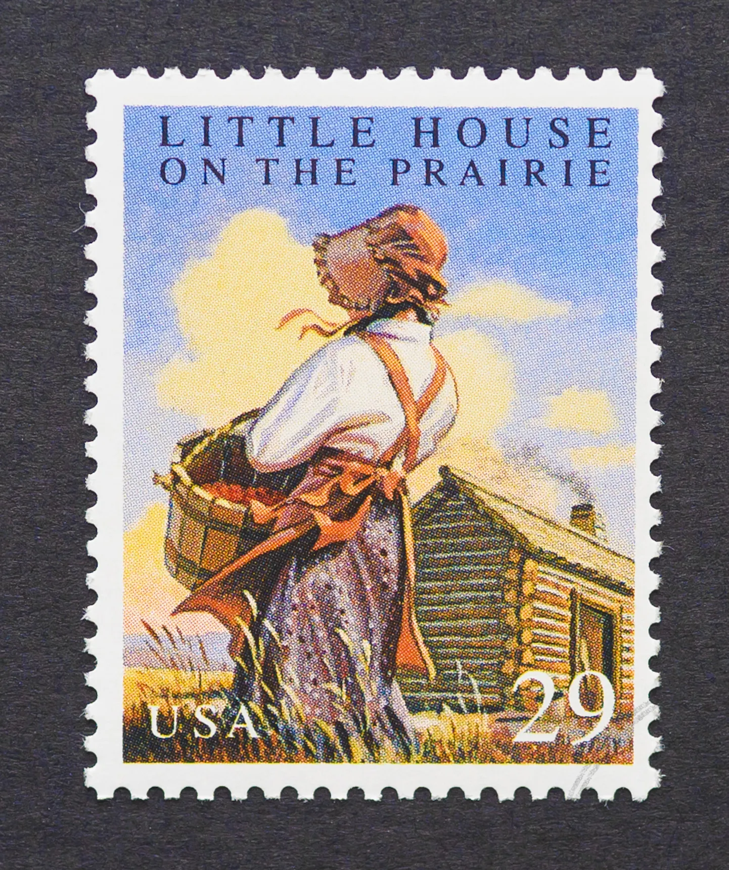 «Väike maja preerias» postmark.