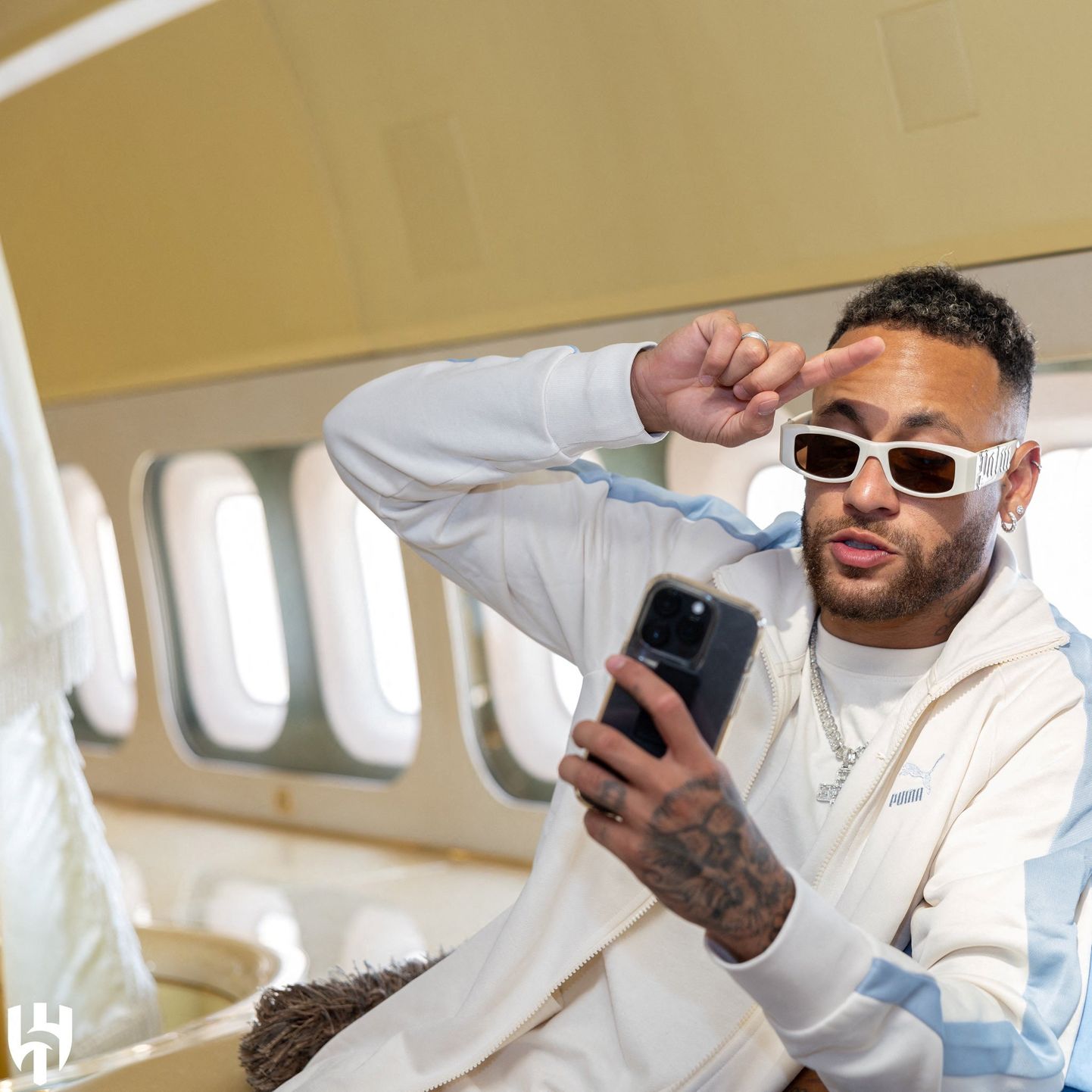 Neymar Boeng 747 eralennuki pardal teel Pariisist Ar-Riyāḑi