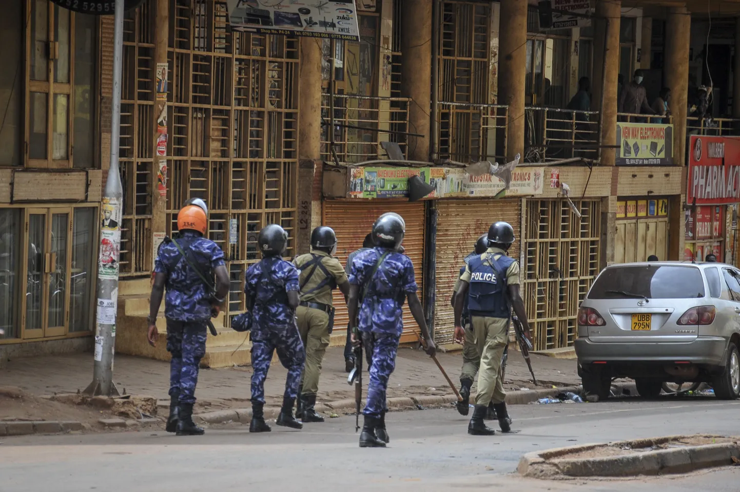 Uganda julgeolekujõud.