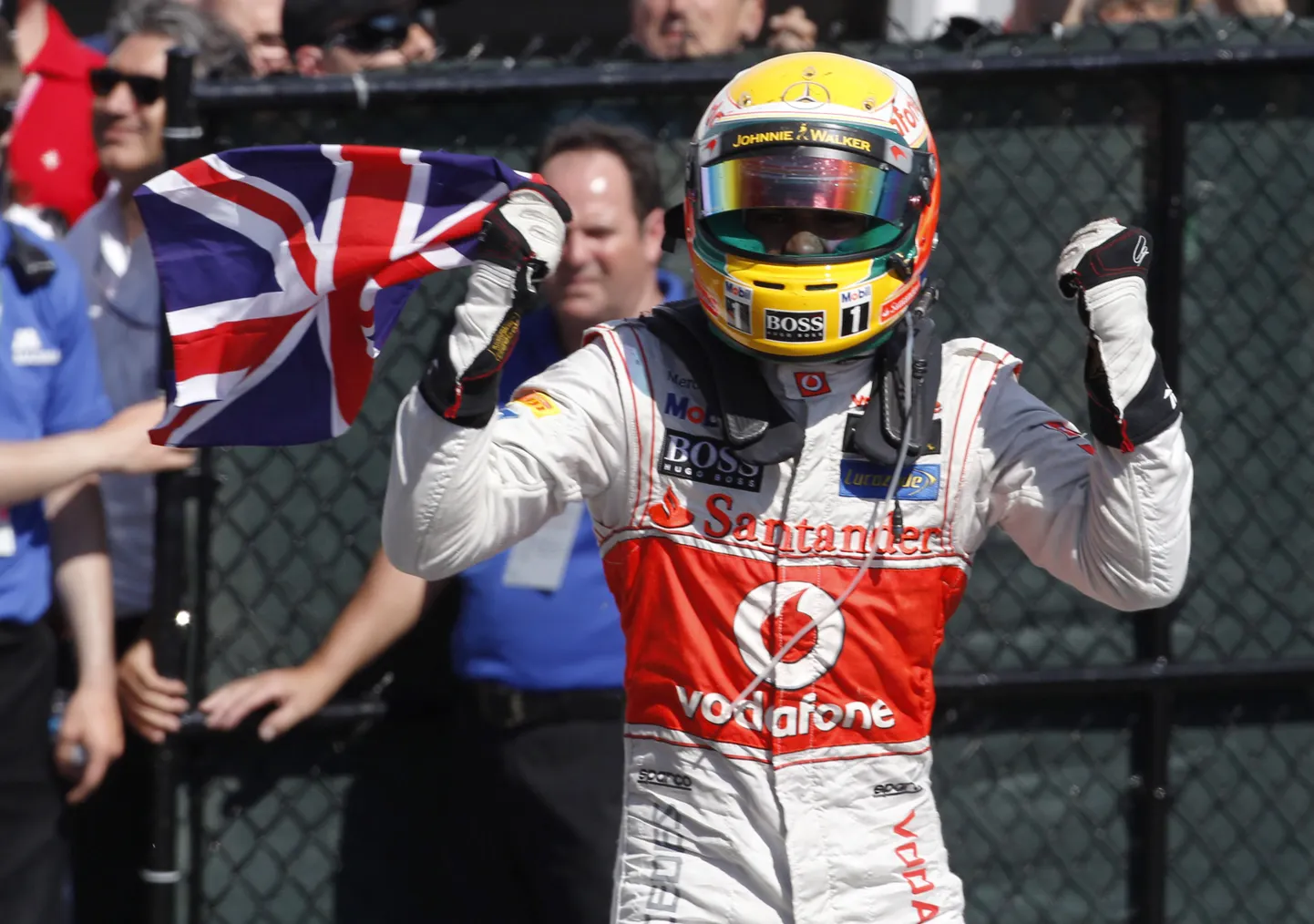 Lewis Hamilton.