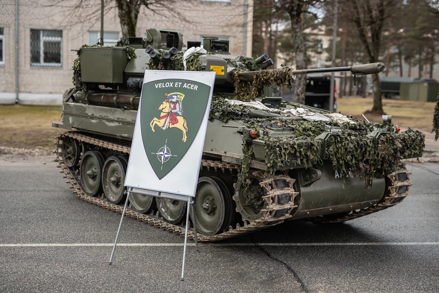 NATO daudznacionālā divīzijas štāba "Ziemeļi" atklāšanas pasākums.