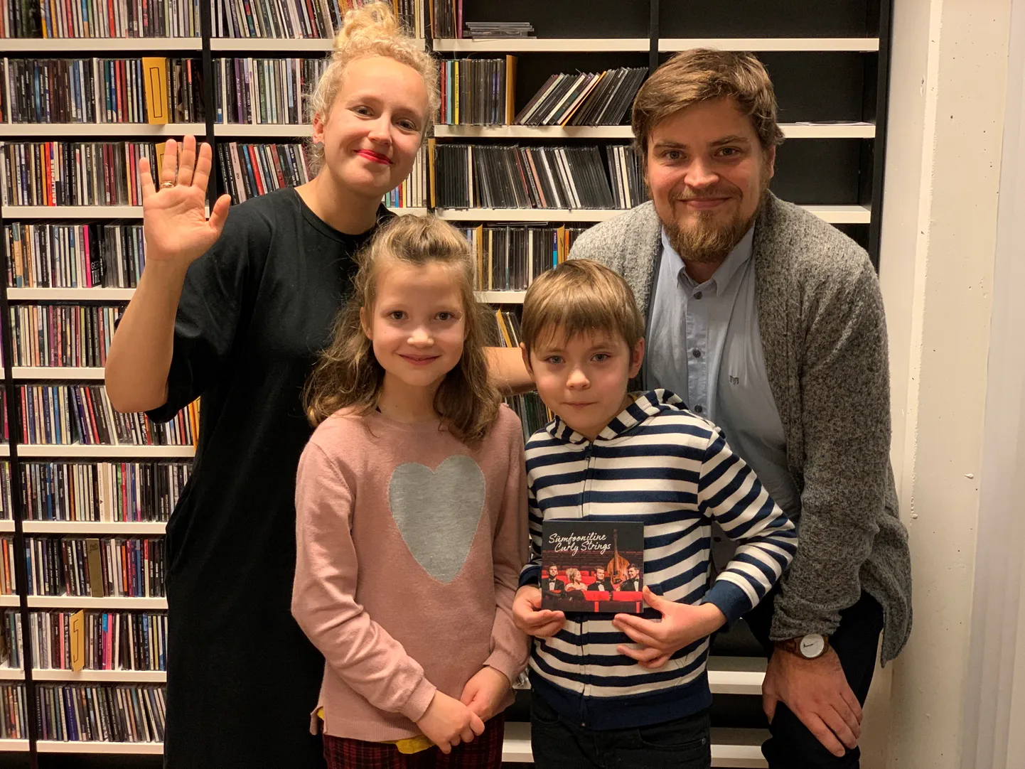 Eeva Talsi, Emili Pirk, Oliver Kõvask ja Taavet Niiler
