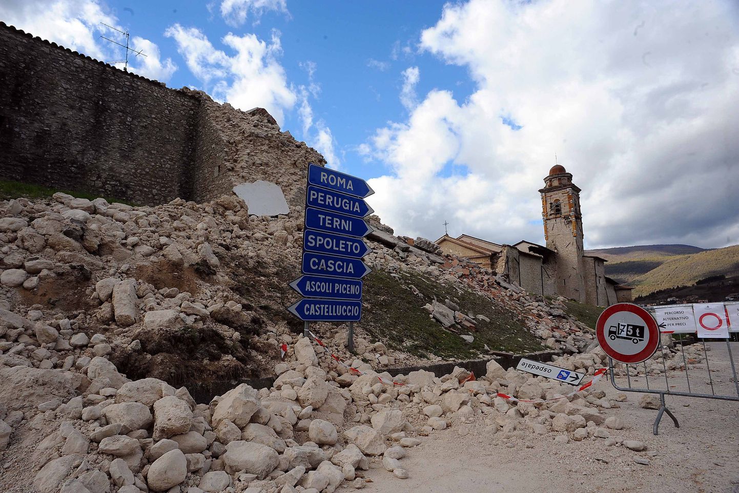 Itaalia pärast maavärinat