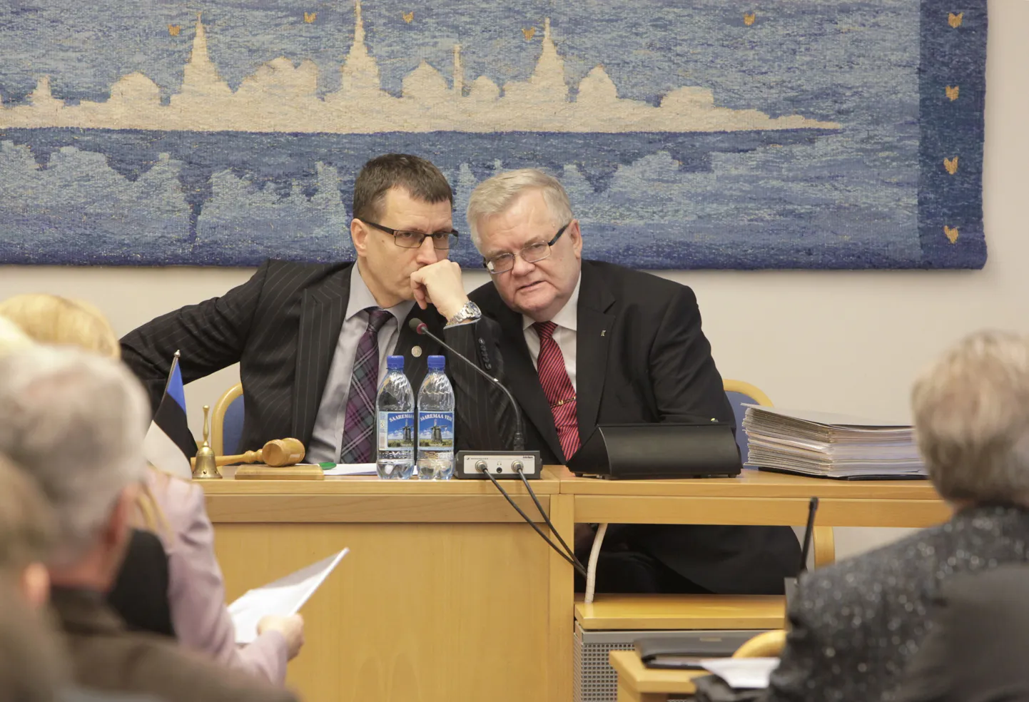 Toomas Vitsut ja Edgar Savisaar