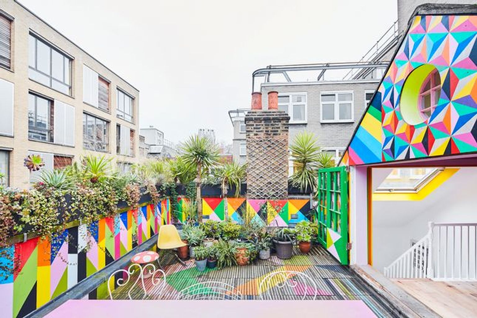 Londoni kõige värvilisem maja.