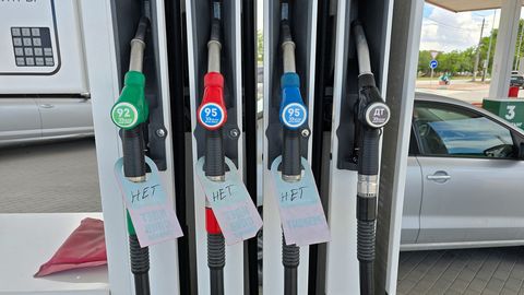 Kütusepiirangud on jõudnud ka Venemaa suurlinnadesse