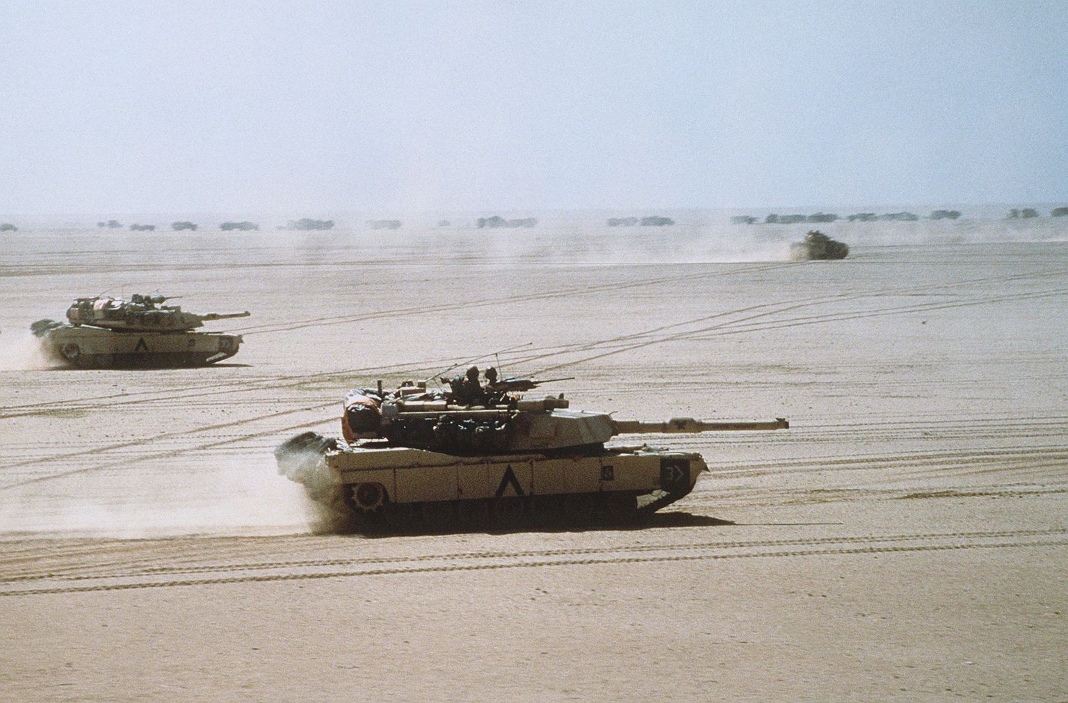 M-1A1 Abrams tank 1991. aasta talvel operatsioonil Kõrbetorm.