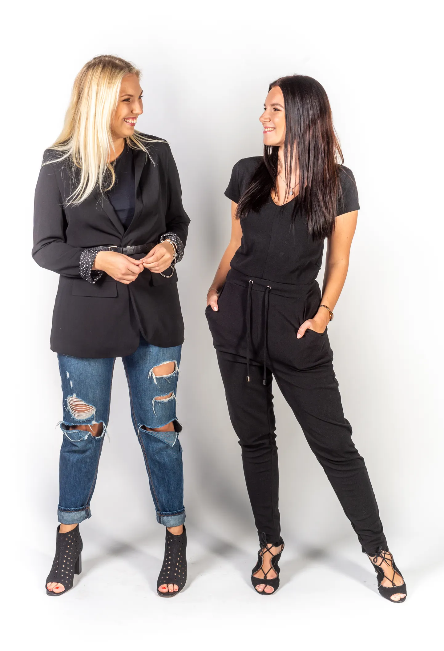 Liisbet Saue, Angela Aavik. Sõbrannaga New Yorgis.