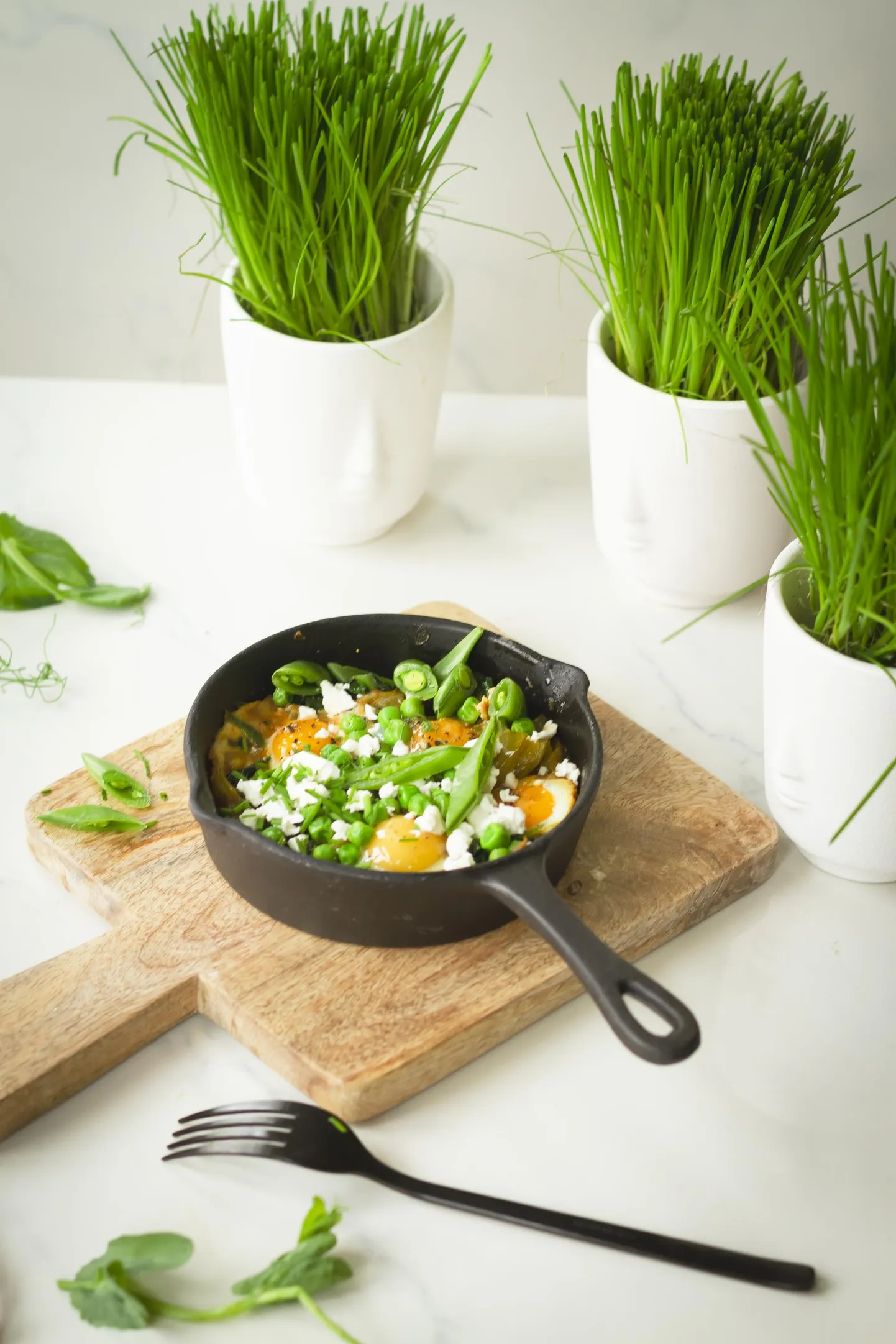 Roheline shakshuka. FOTO: Piret Hanson