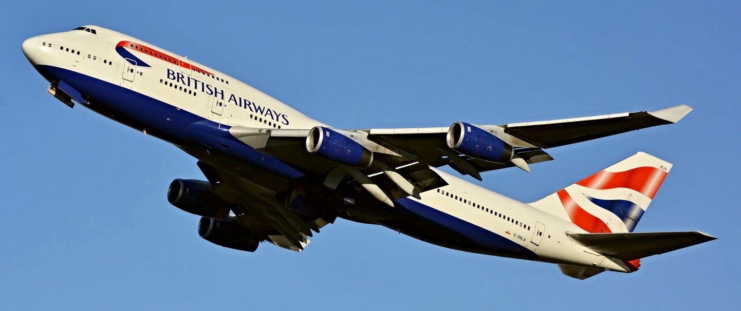 Самолет British Airways. Иллюстративное фото.