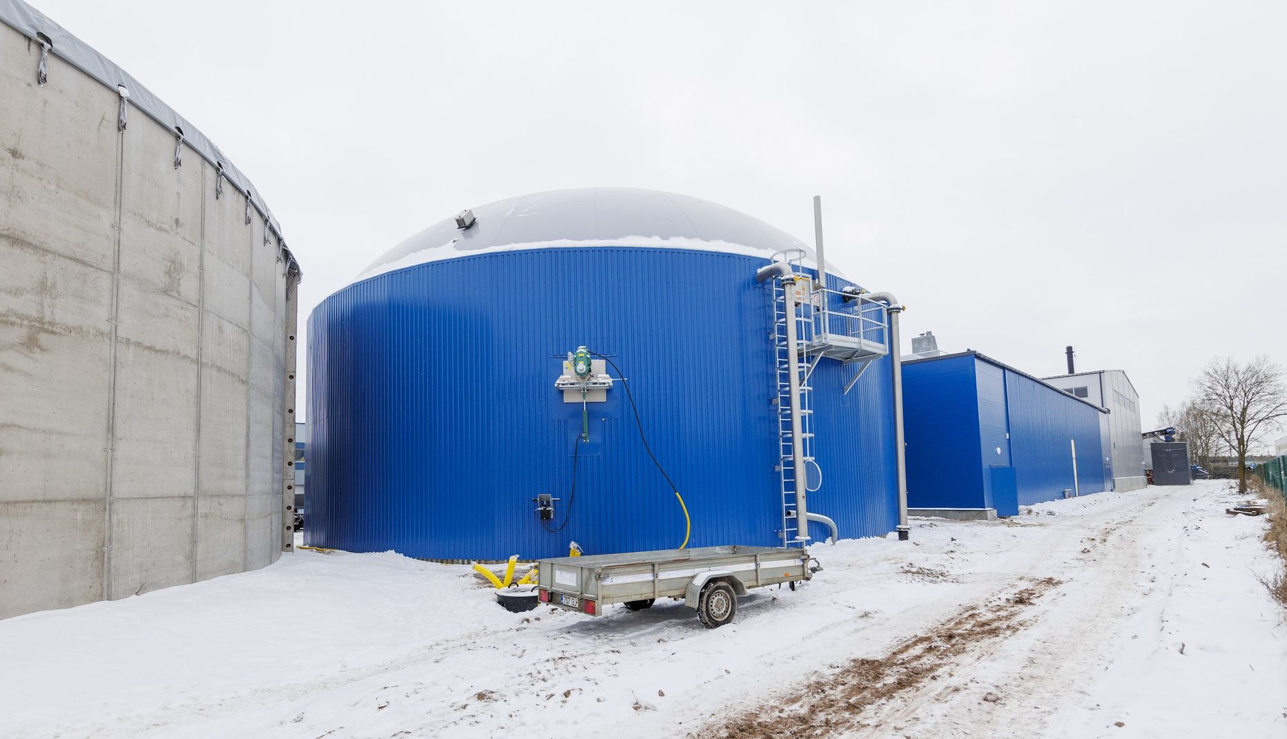 Открытие новой биогазовой установки EKT Ecobio в Маарду.