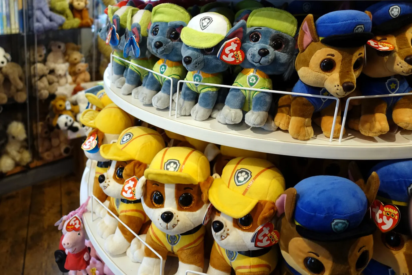 Beanie Babies mänguasjad.